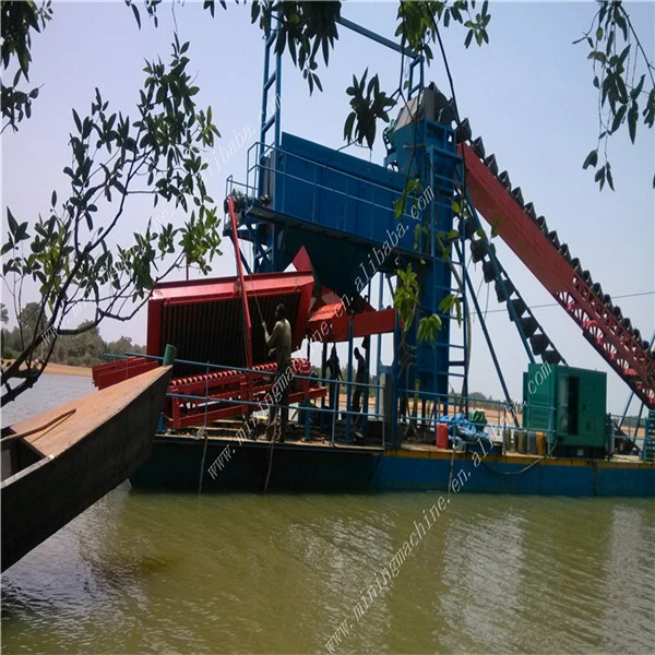 Professional Manufacturer Gold Mining Dredger Chain Bucket Gold Dredger