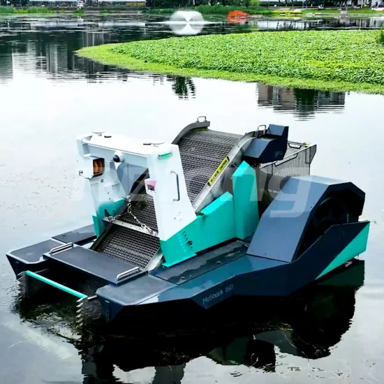 Робот для очистки океана, лодка для очистки водной поверхности с удалением сорняков