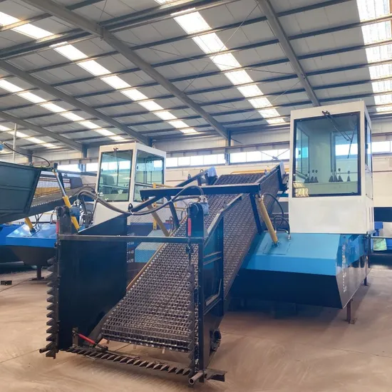 Автоматический катер для кошения и очистки рек