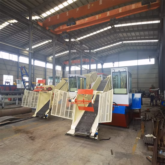 Автоматический катер для кошения и очистки рек